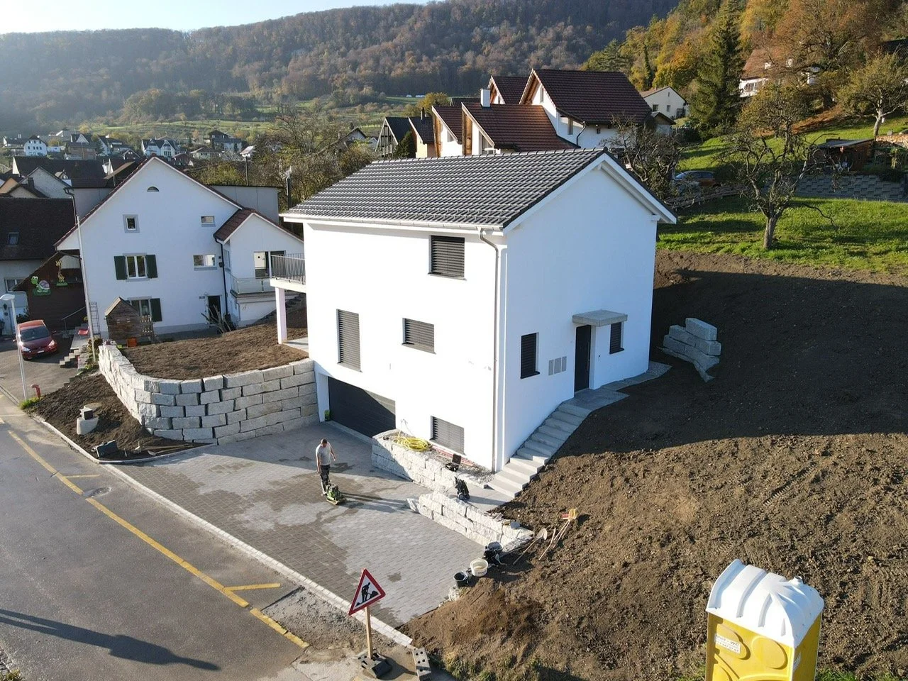 Umgebungsarbeiten in 4413 Büren