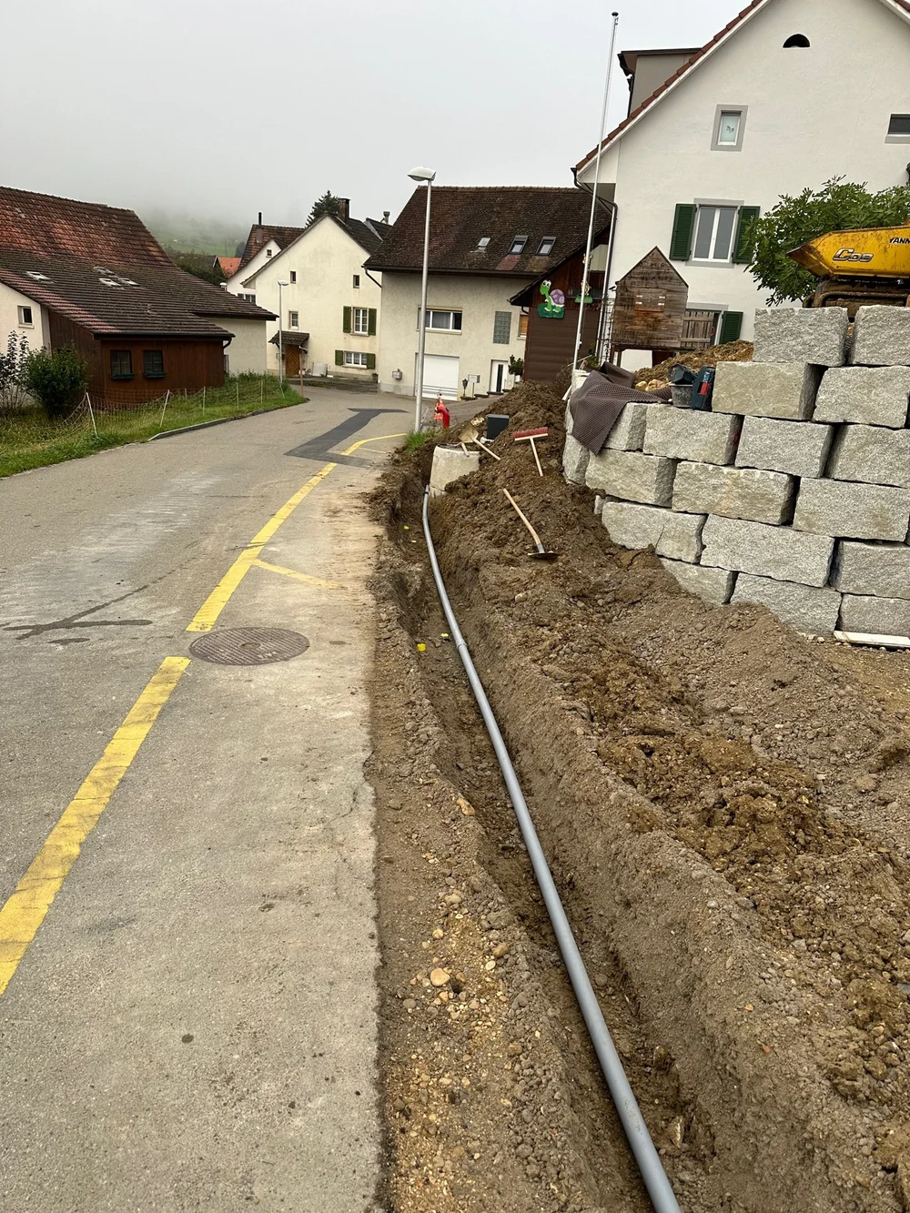 Umgebungsarbeiten in 4413 Büren