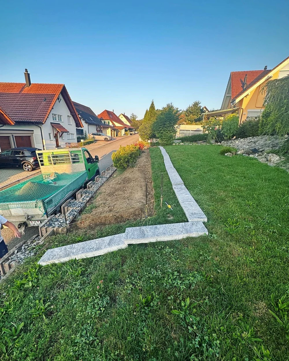 Umgebungsarbeiten in 4223 Blauen
